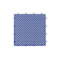 Master Mark Products Master Mark Plastics 23309 12 x 12 in. Armadillo Cobalt Blue Polypropylene Interlocking Multi Purpose Floor Tile; Pack of 9 23309